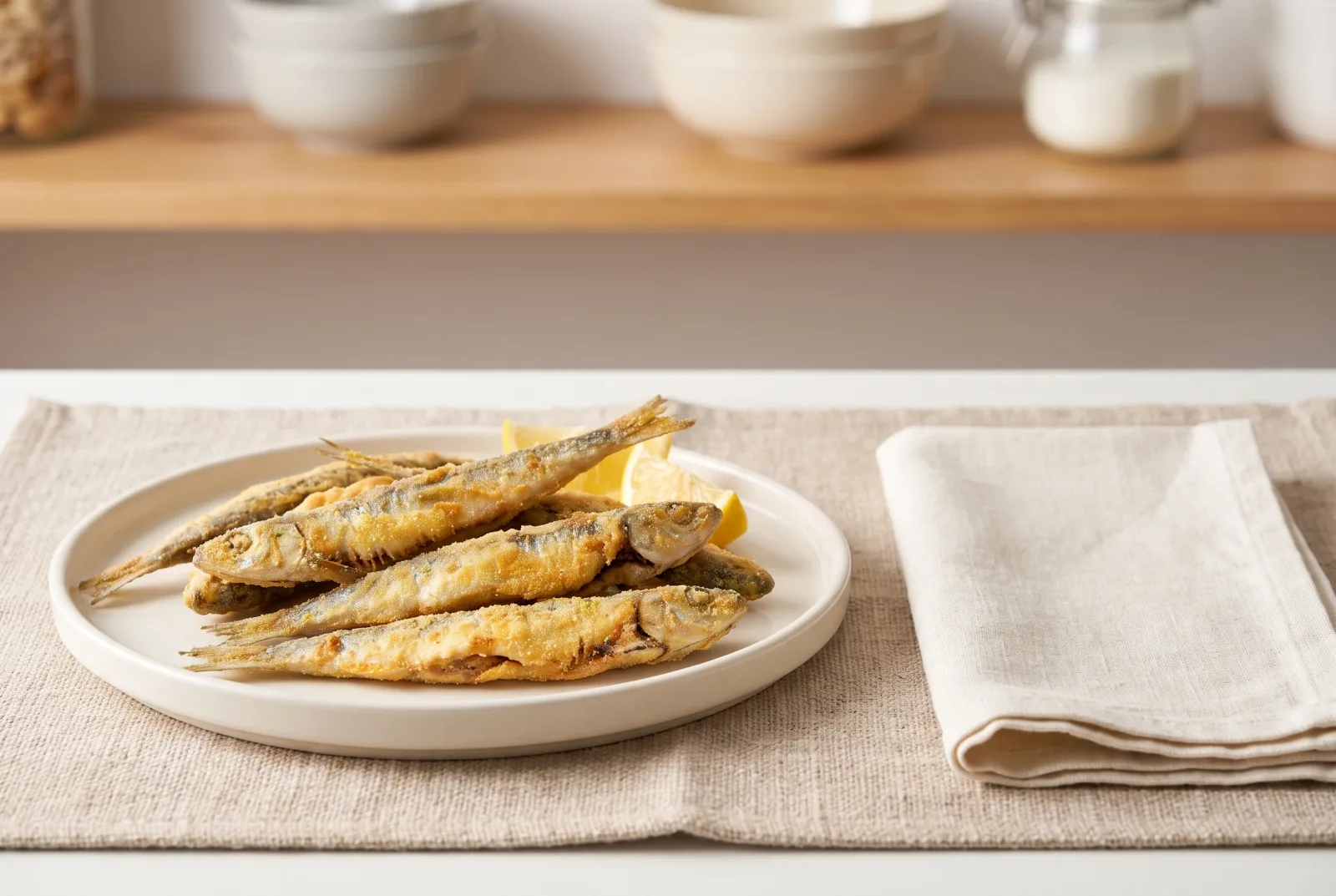 Pan-Fried Silversides | Crispy Cornmeal Breakfast Fish