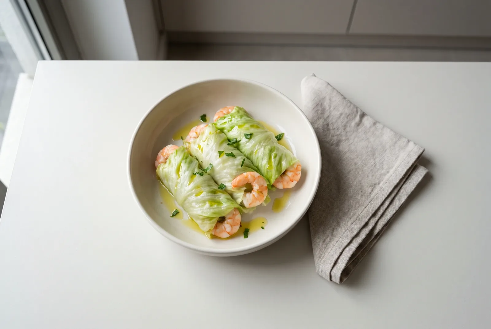 Shrimp Lettuce Wraps | No-Cook Avocado Appetizer