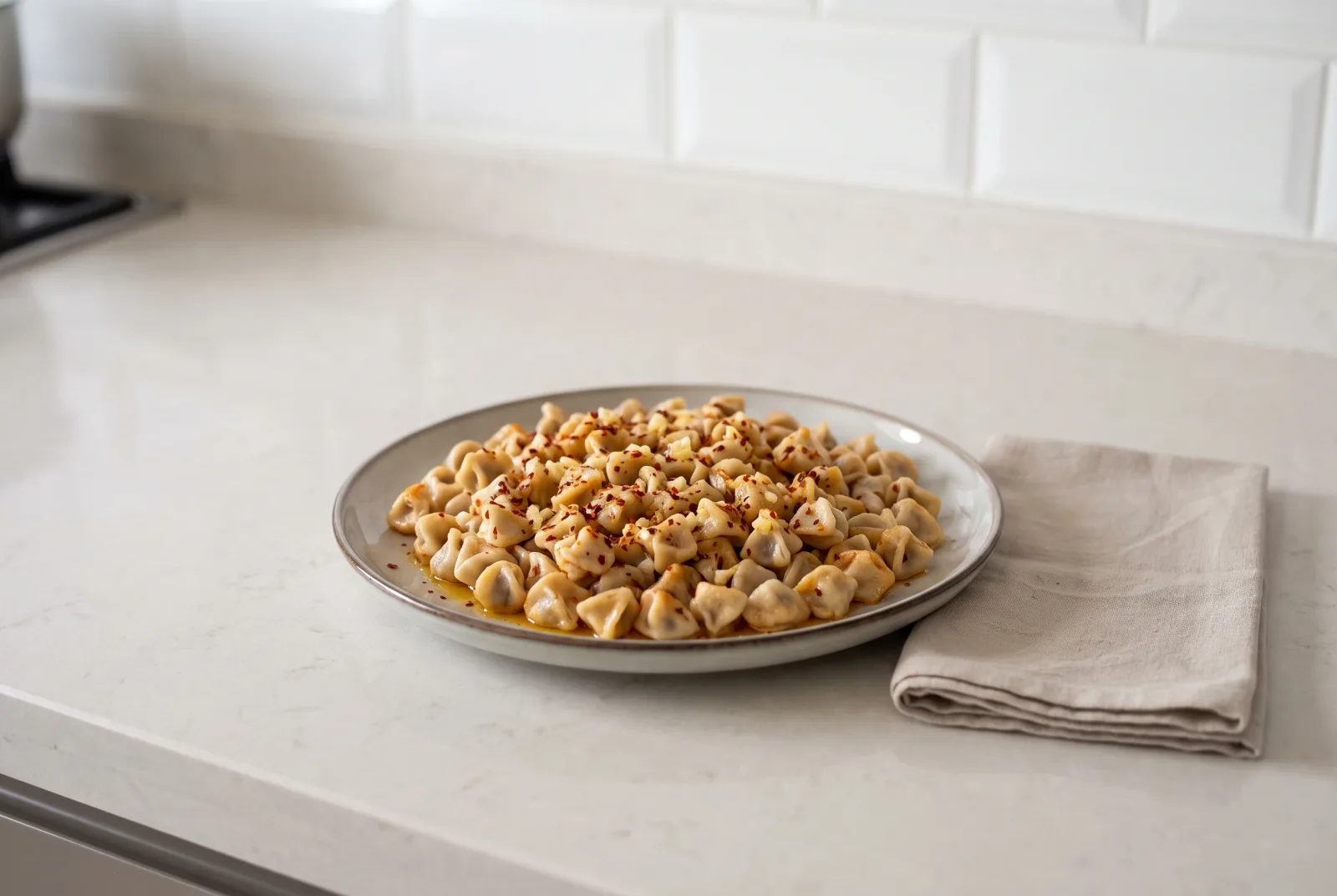 Kuru Manti | Sivas-Style Butter-Toasted Dumplings