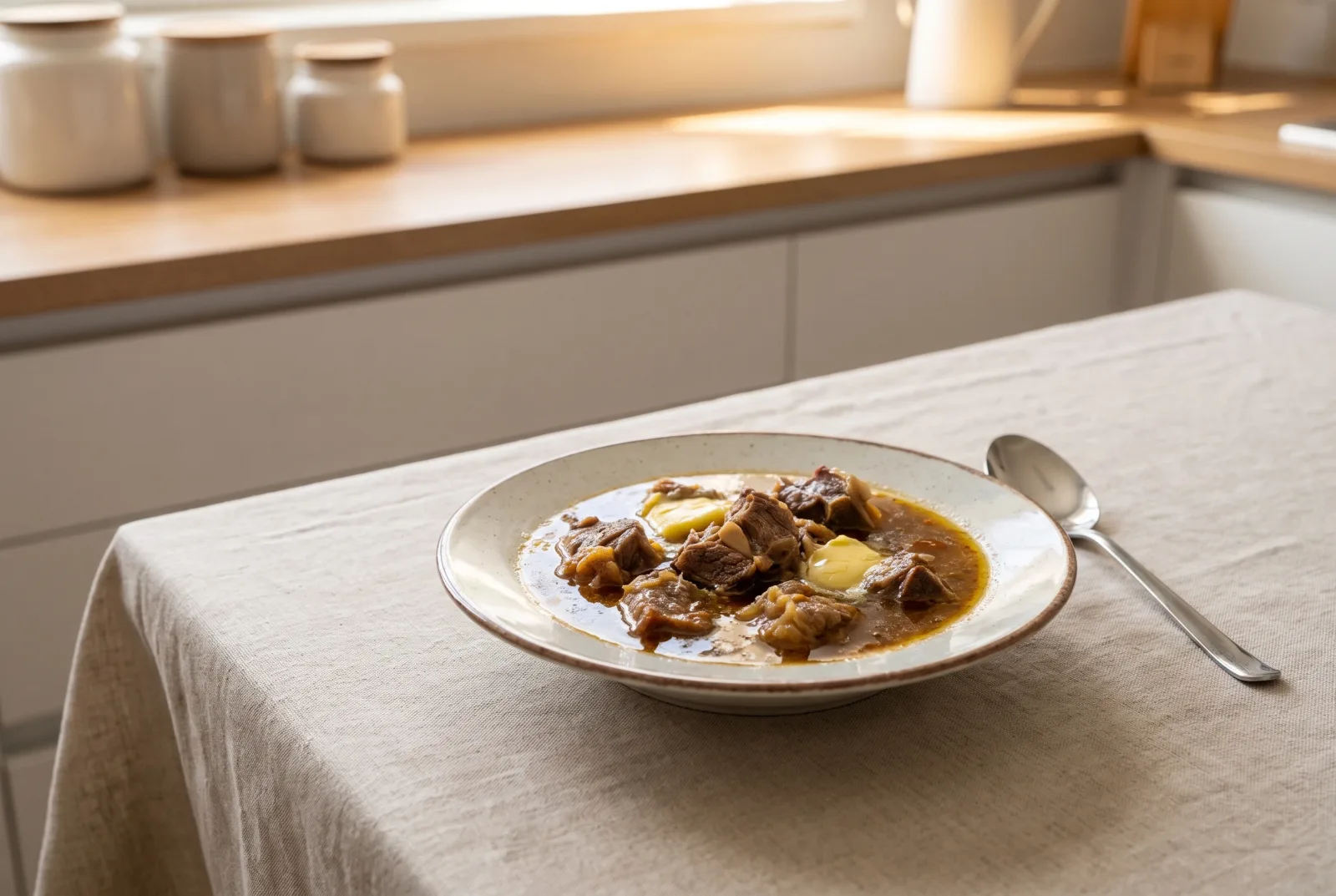 Lamb Bone Stock Sauce | Reduced Bone Broth Sauce from the Pressure Cooker