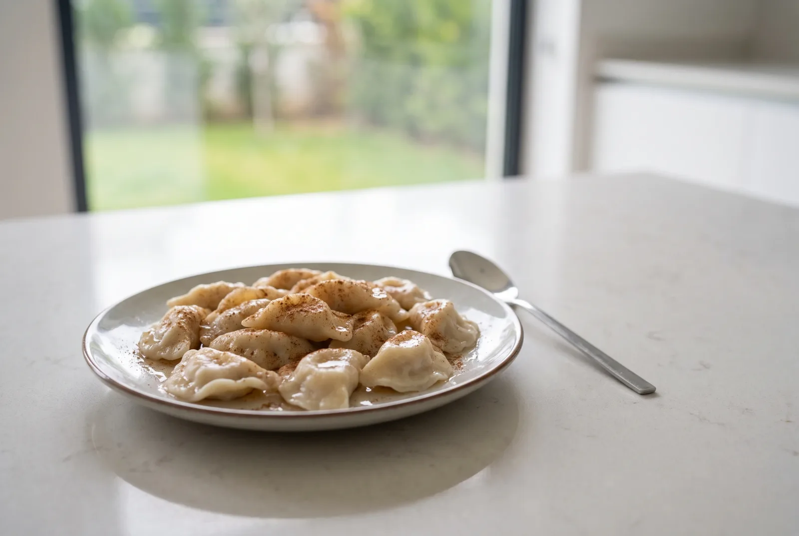Şeker Mantı — Mardin-style sweet dumplings with walnuts and syrup