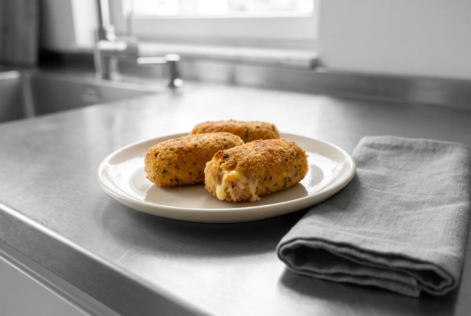 Air Fryer Tuna and Potato Croquettes | Mildly Spicy Party Appetizer