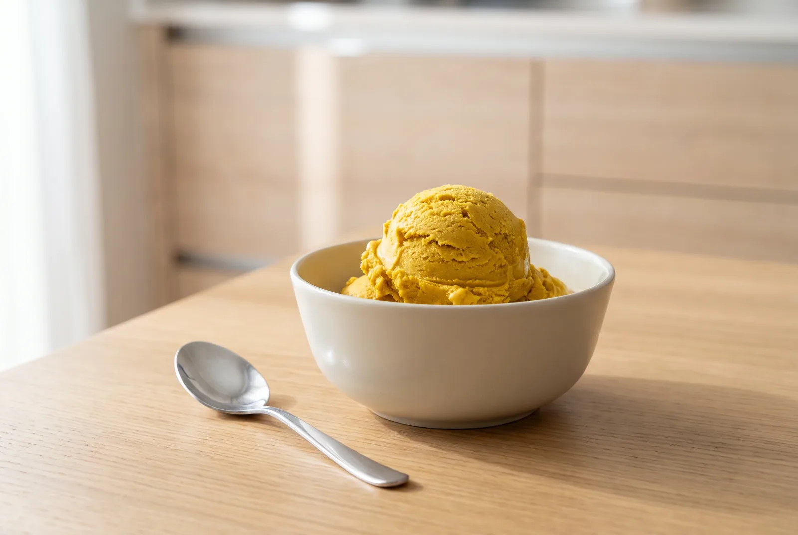 Turmeric and Ginger Spiced Ice Cream | Hand-Churned Celebration Dessert
