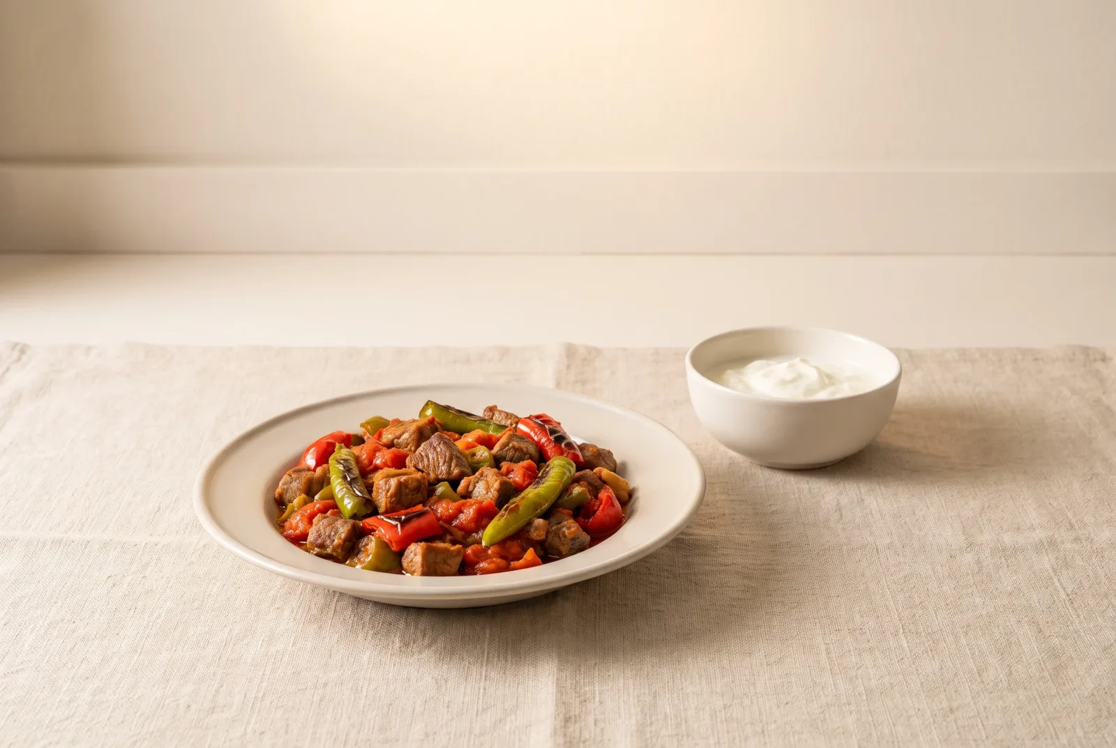 Spicy Lamb Sac Tava (Stir-Fry in a Griddle Pan)