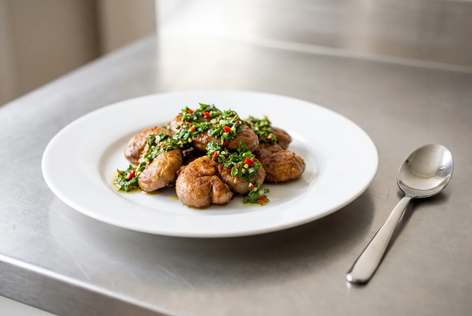 Lamb Kidneys with Chimichurri | Spicy Argentine-Style Grilled Offal