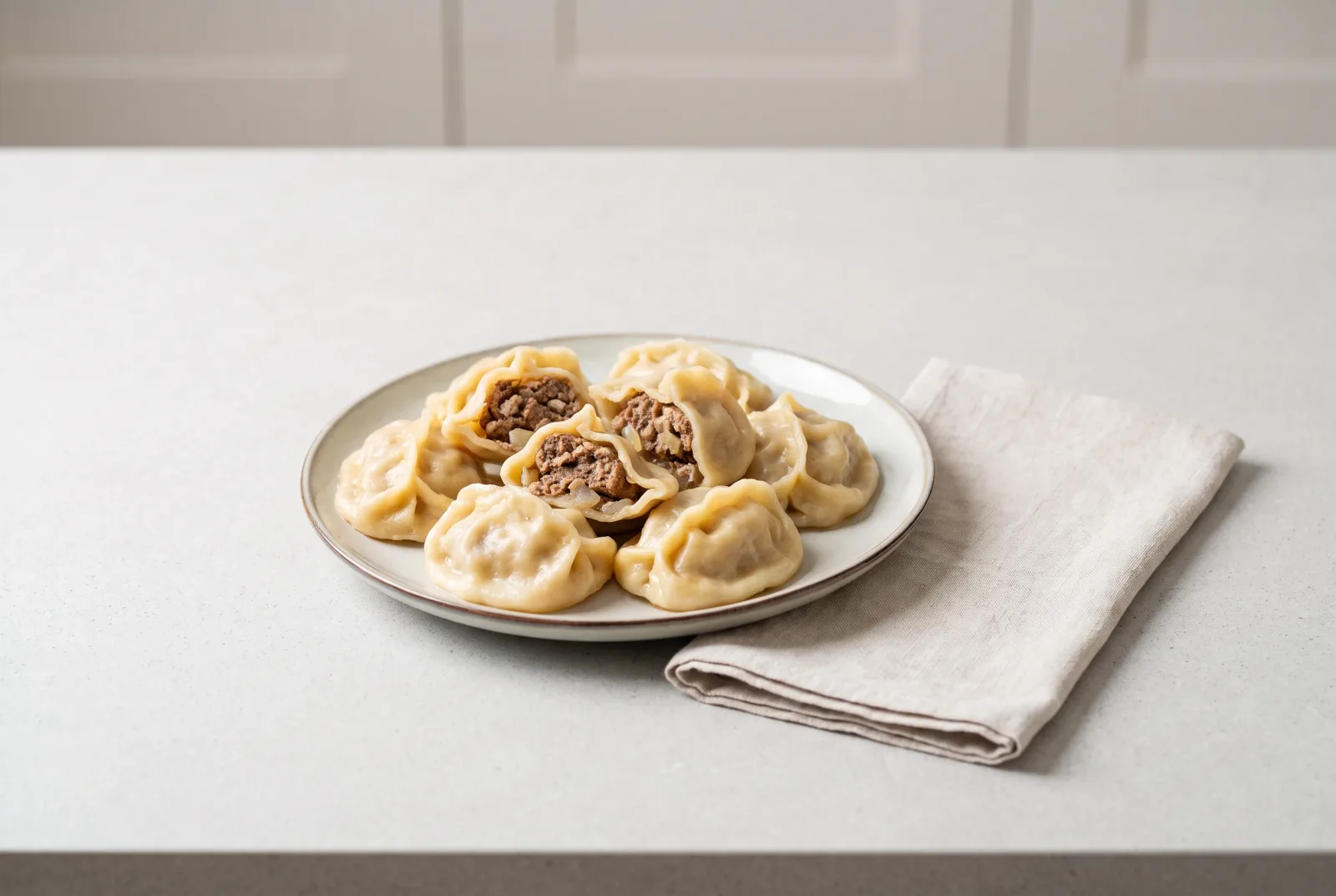 Hingal | Azerbaijani Layered Pasta with Ground Beef Sauce