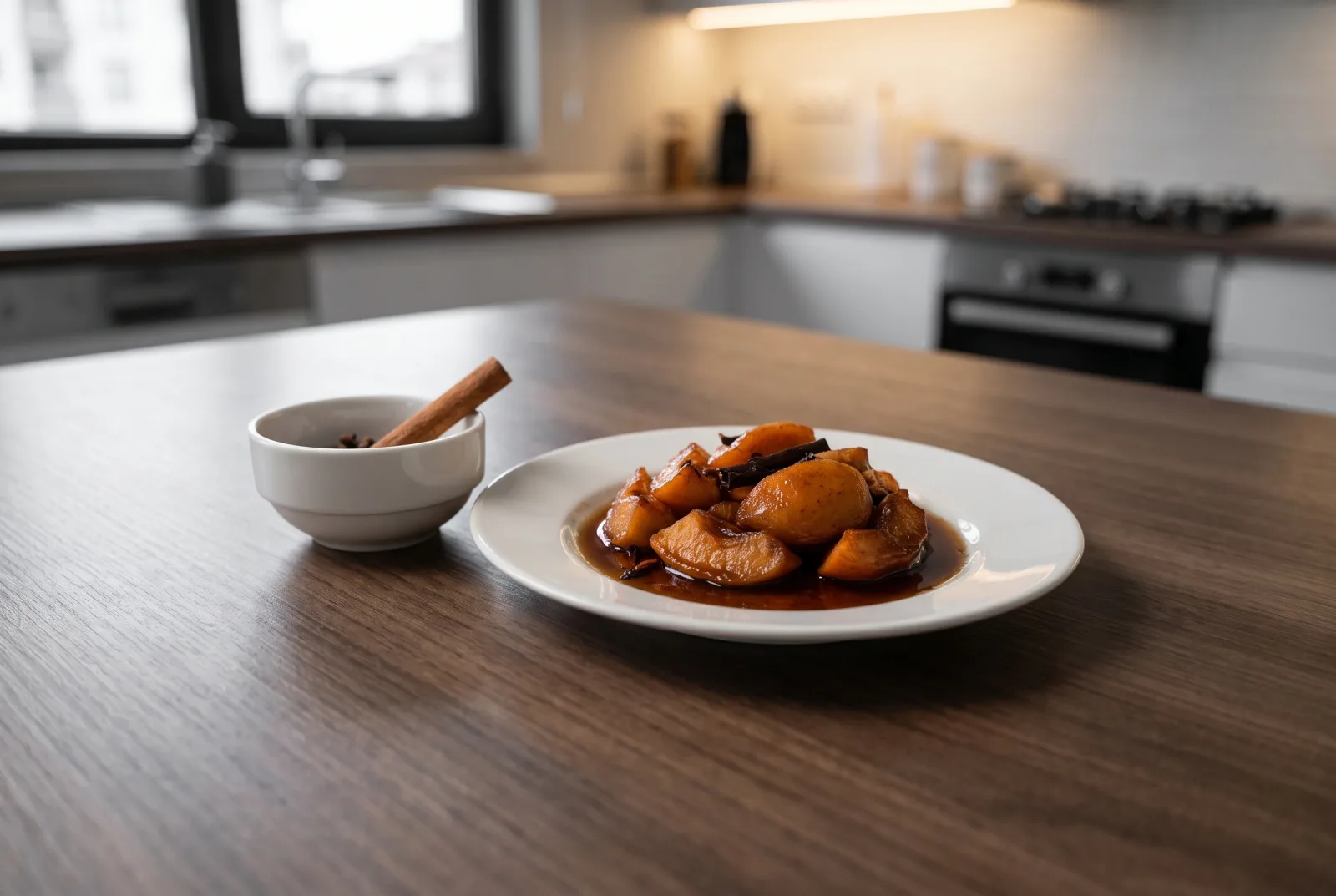 Roasted Quince and Spicy Cinnamon Sherbet | A Drink Made with Caramelized Air Fryer Quince