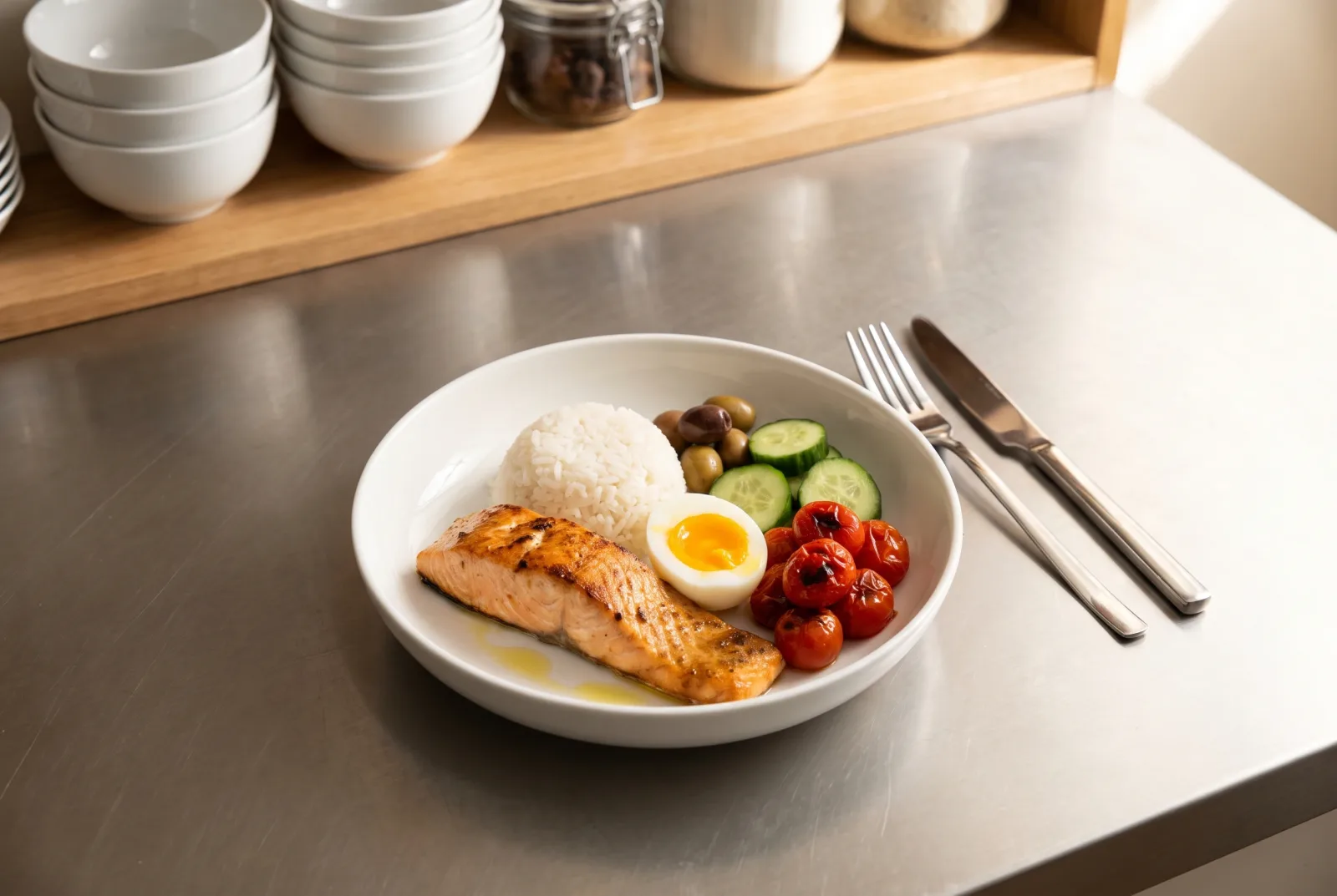 Miso-Grilled Salmon Breakfast | Japanese-Style with Seven Spices