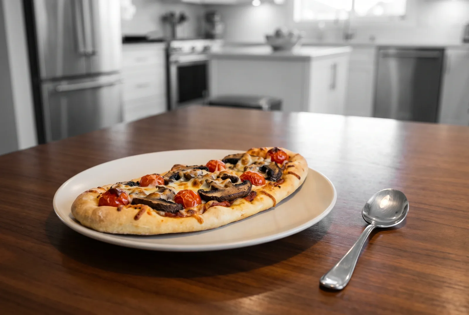 Portobello Mushroom Pide | Low-Carb Grilled Snack