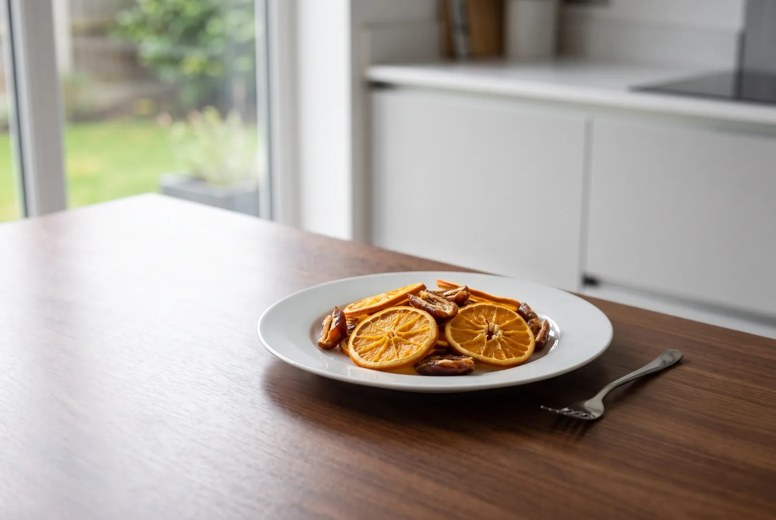 Tunisian-Style Air Fryer Date and Orange Crisps — Sugar-Free Snack from Leftover Fruit