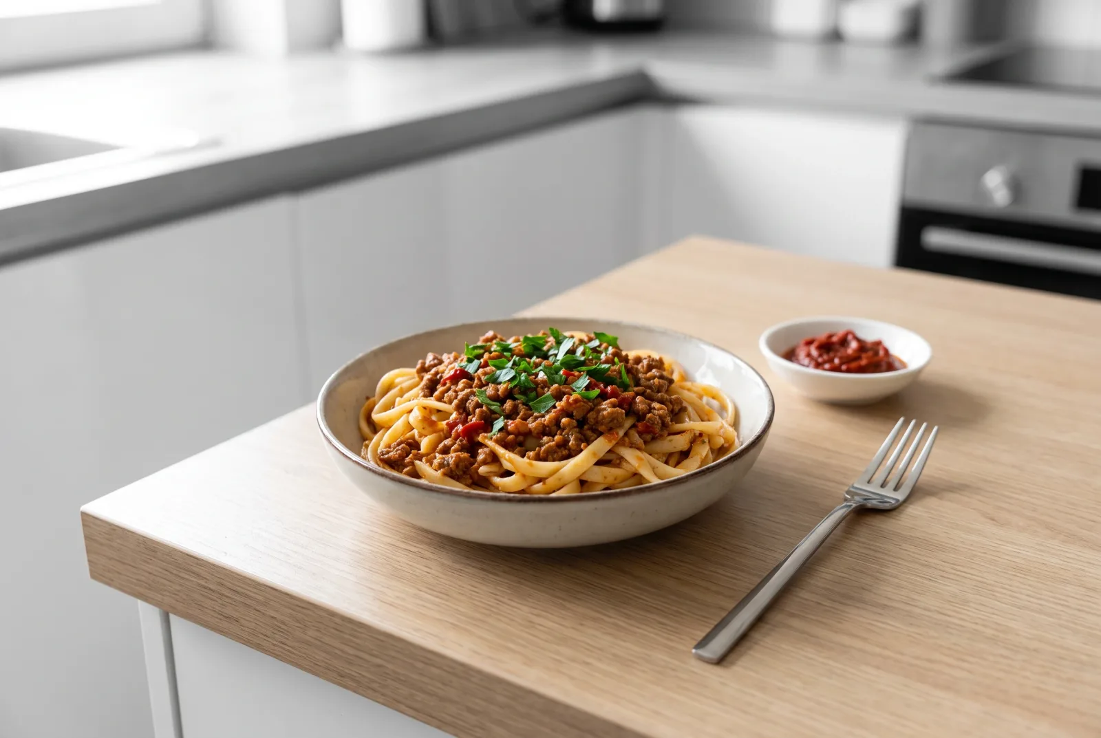 Spicy Navy-Style Pasta | Ukrainian Ground Beef and Pasta