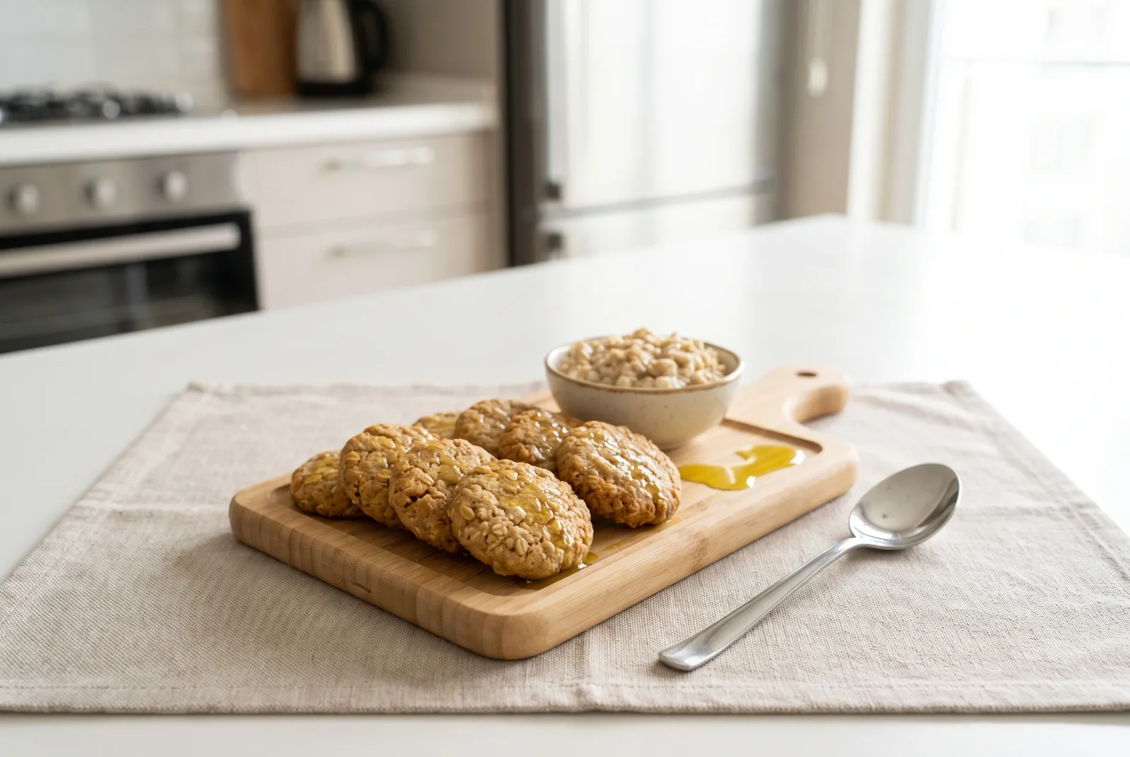 Olive Oil Oat Cookies | Butter-Free Cookies Cooked in a Pressure Cooker