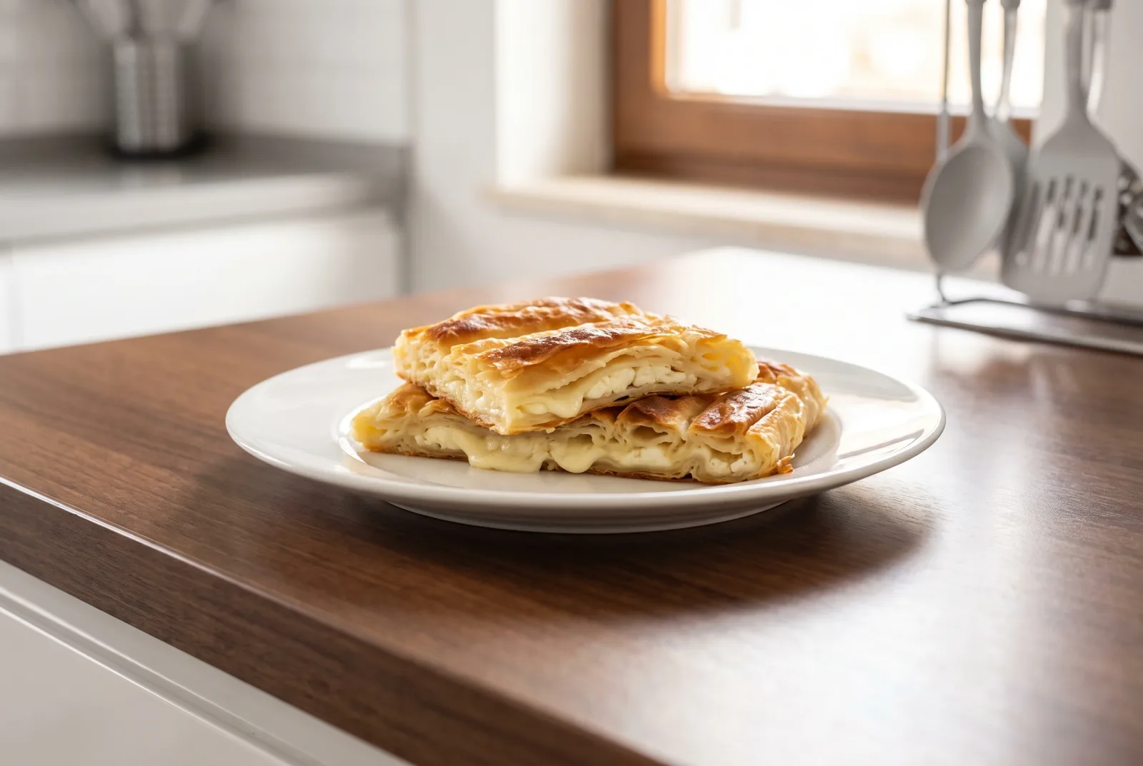Armenian Layered Cheese Pie (Boereg) | Breakfast Phyllo Bake