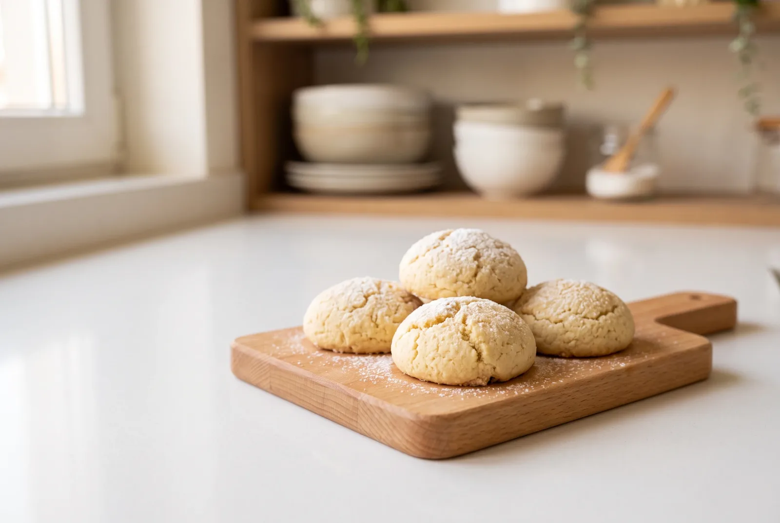 Ghraybeh | Three-Ingredient Syrian Butter Cookies