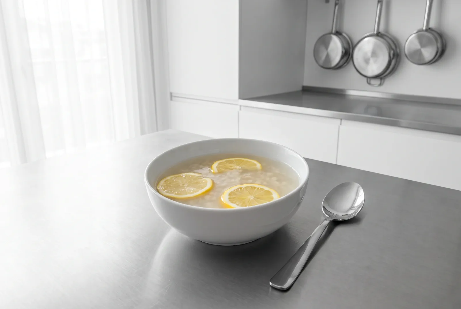 Irish-Style Lemon Barley Water
