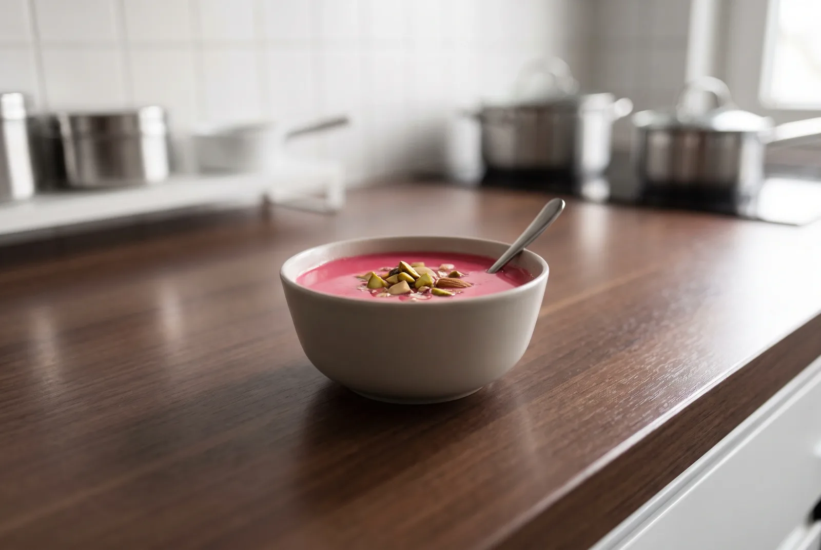 Pakistani-Style Kashmiri Chai | Pink Tea with Pistachios