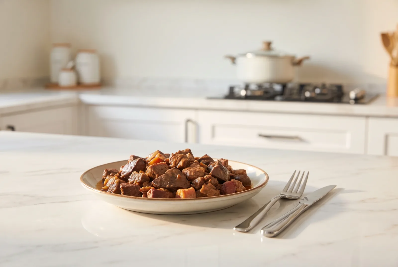 Kavurdak | Uzbek-Style Mixed Offal Stew in a Pressure Cooker