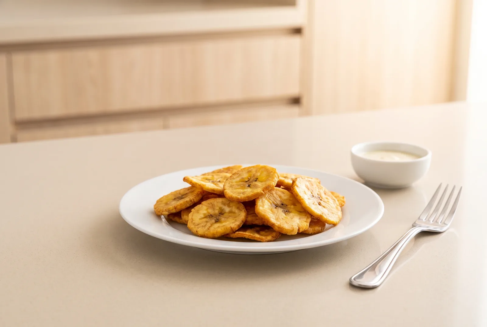 Cuban Air-Fryer Mariquitas | Crispy Green Plantain Chips
