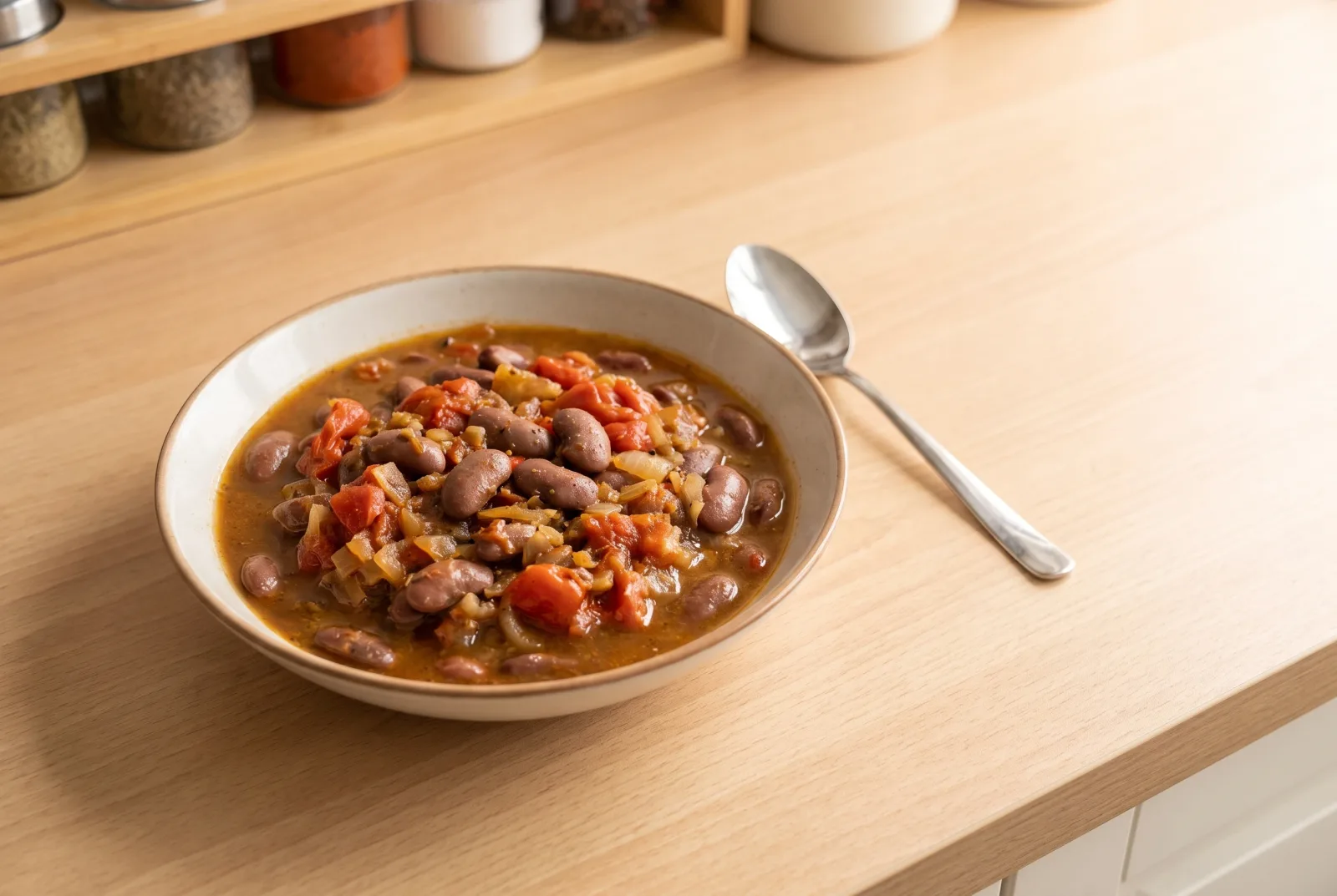 Uzbek-Style Spiced Lamb Kidney Stew in a Pressure Cooker