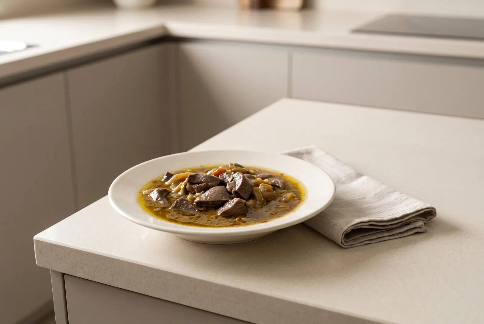 Uzbek-Style Keto Pressure-Cooked Lamb Spleen