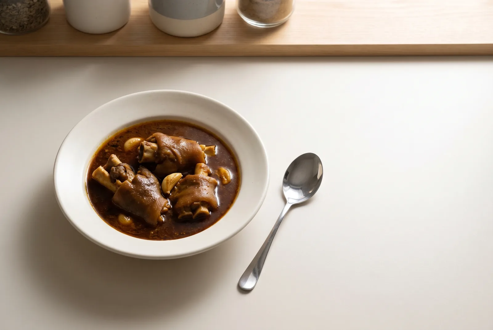 Paya | Pakistani Pressure Cooker Beef Trotter Stew