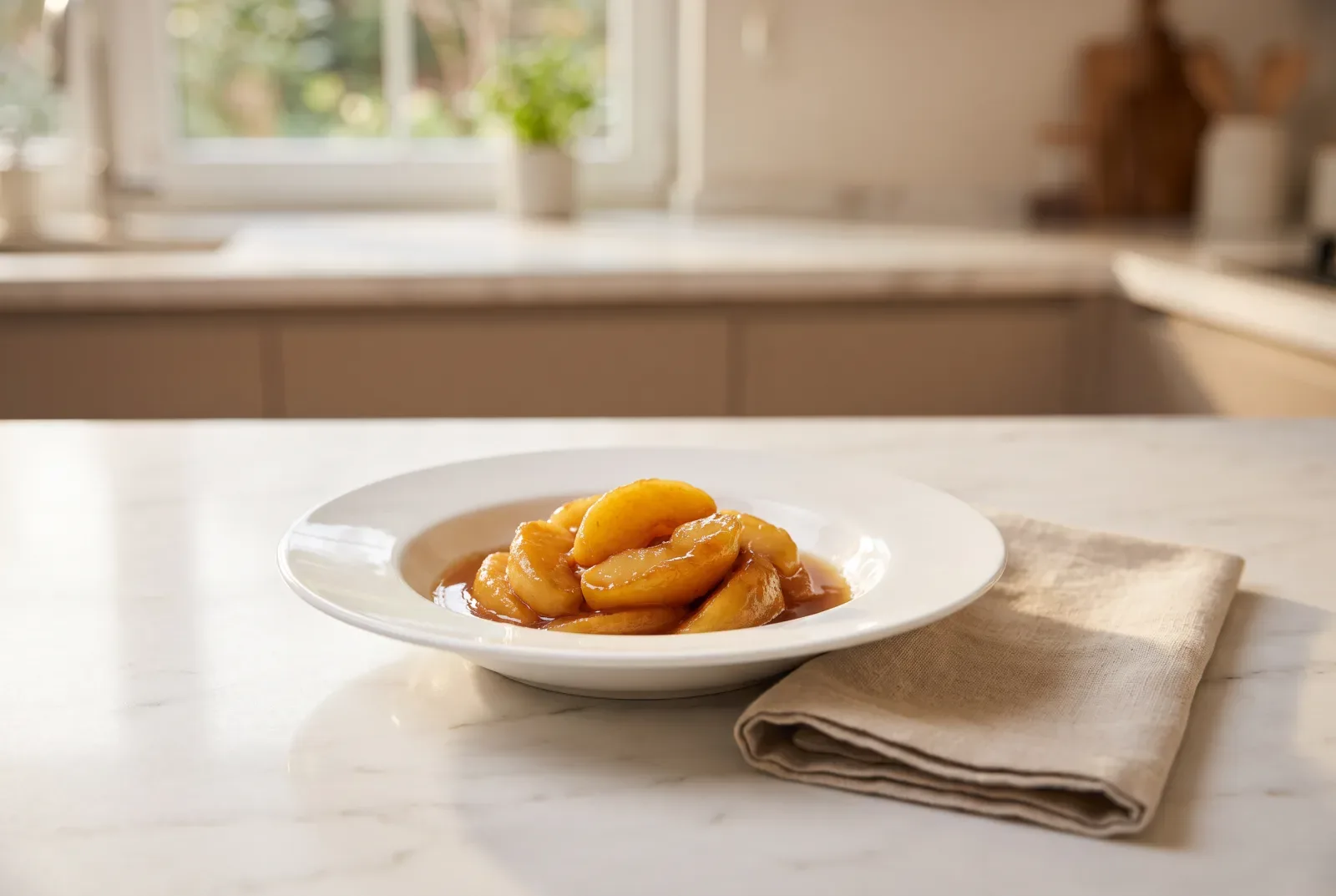 Honey-Caramelized Apples | Quick Ukrainian-Style Skillet Apples