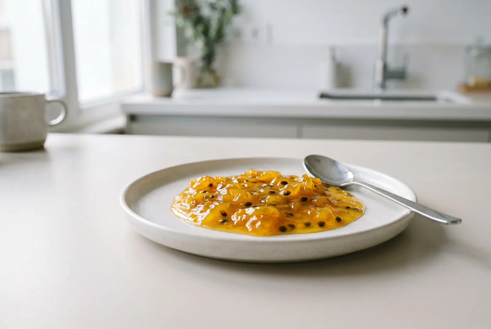 Passion Fruit Jam | Reduced-Sugar Homemade Jam