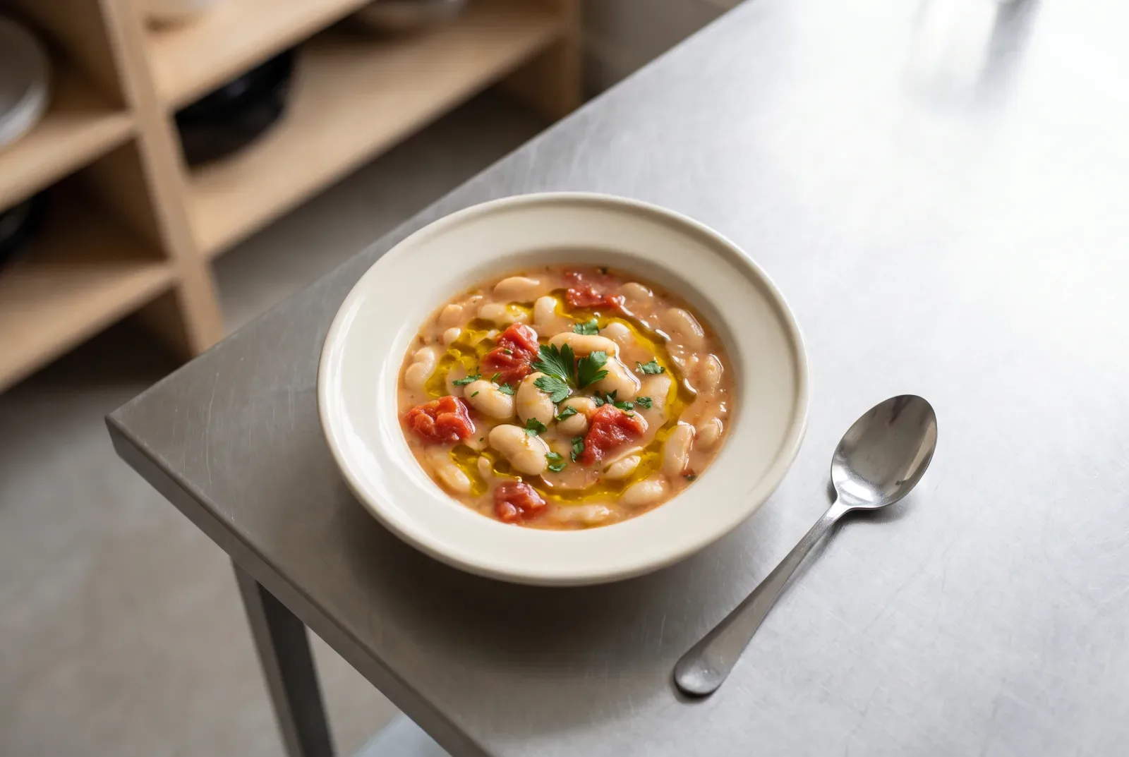 Fasolada (Greek White Bean Soup with Olive Oil)
