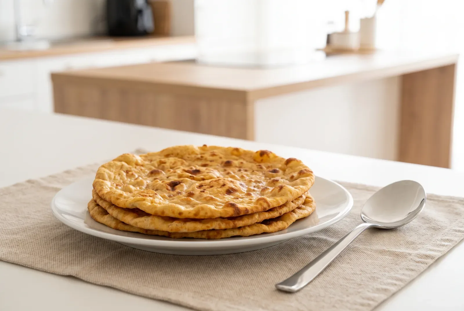 Iraqi-Style Thin Griddle Flatbread | Paper-Thin Unleavened Loaf