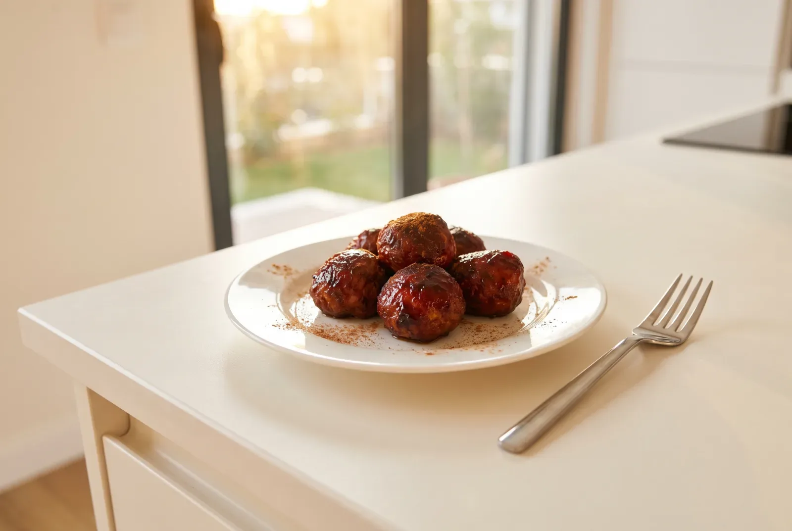 Jamaican Jerk-Spiced Meatballs | Grilled or Air-Fried