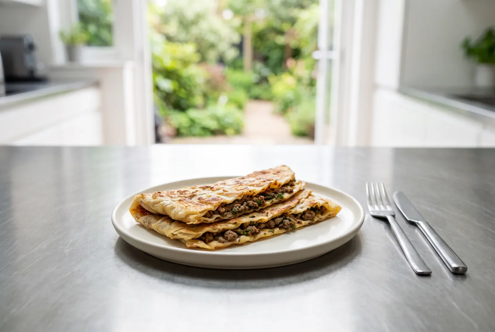 Katlama | Uzbek Layered Meat-Filled Flatbread