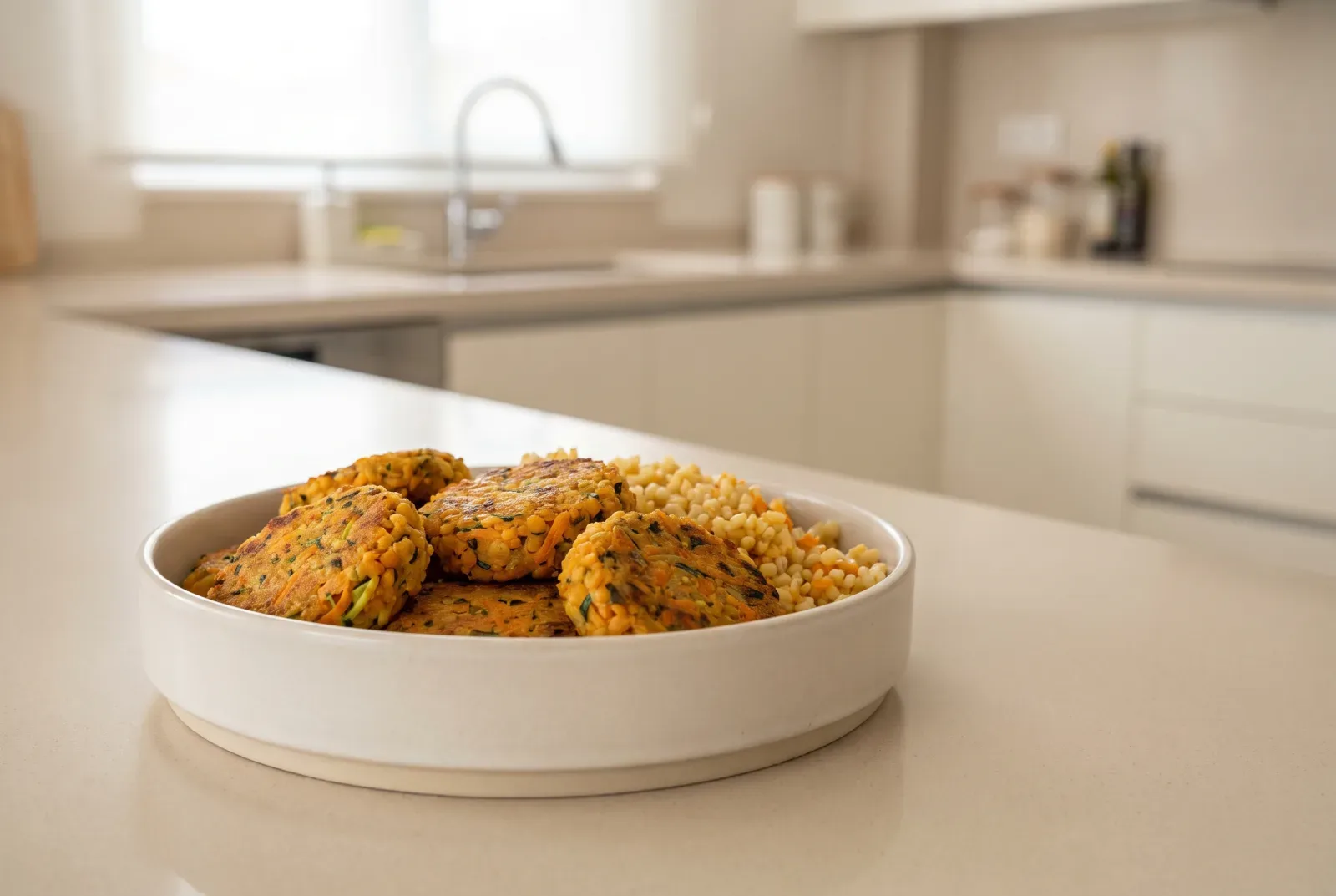 Lentil and Vegetable Patties | Jordanian-Style Air-Fryer Patties, No Deep-Frying