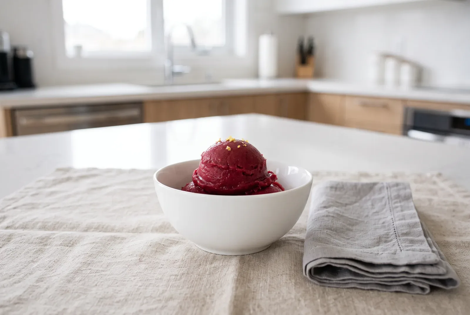 Uzbek-Style Plum Sorbet