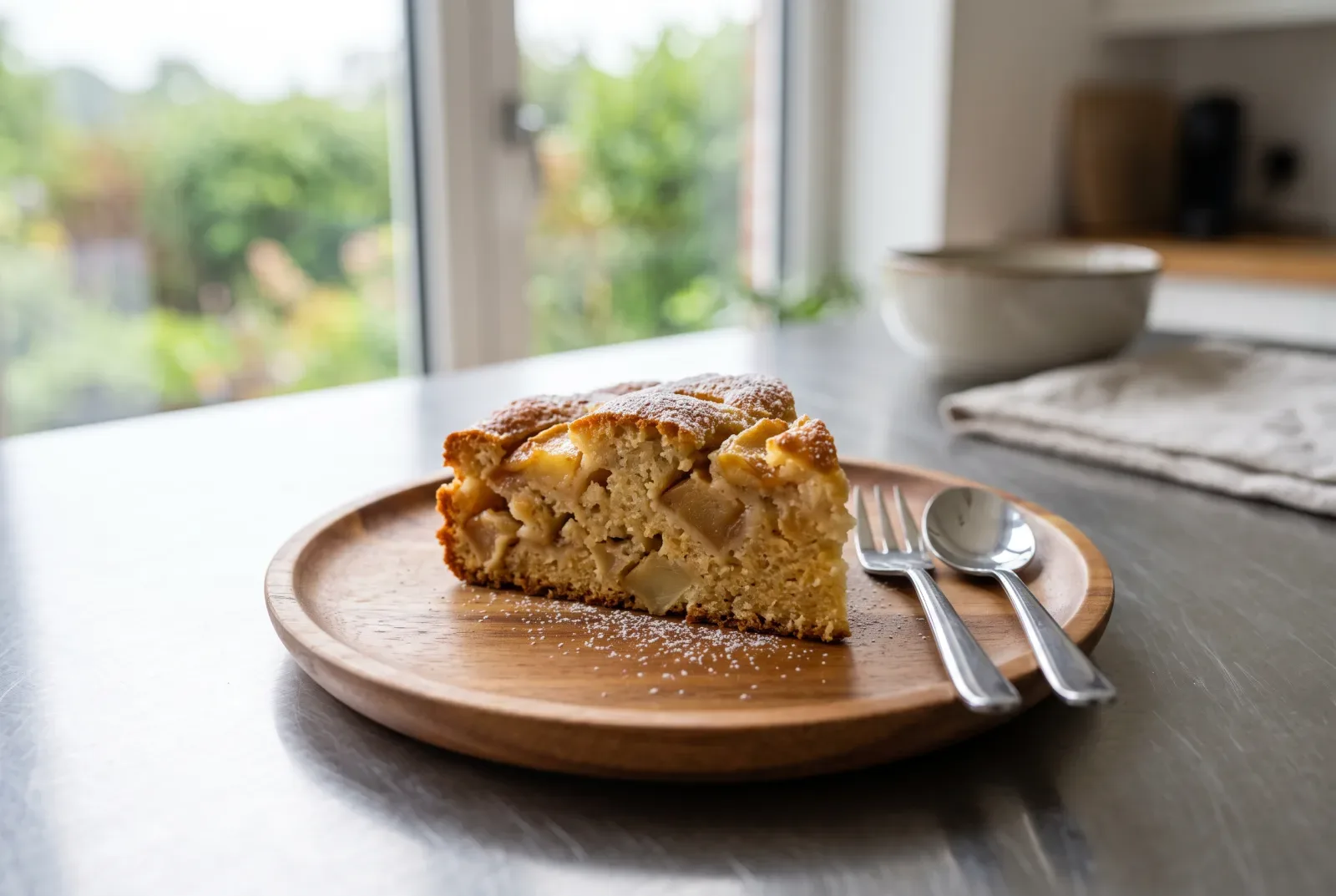 Sharlotka | Ukrainian Apple Sponge Cake