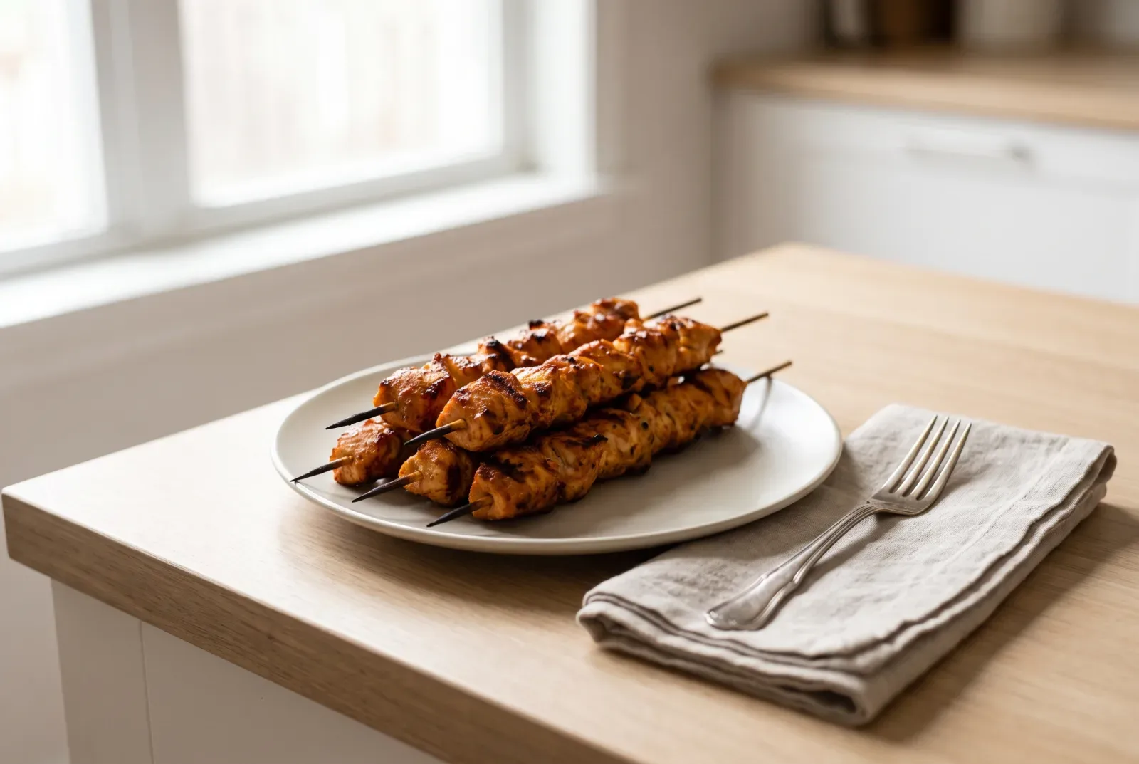 Chicken Shish Kebabs | Marinated Grilled Chicken Skewers