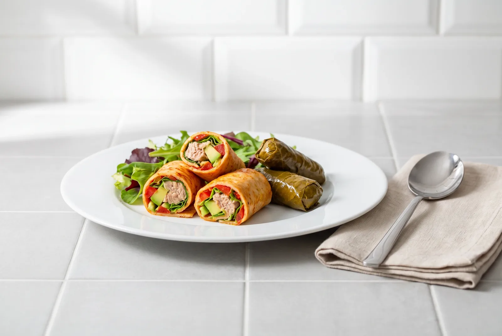 Spicy Tuna Rolls | Japanese-Style Low-Carb Rolls Wrapped in Cucumber