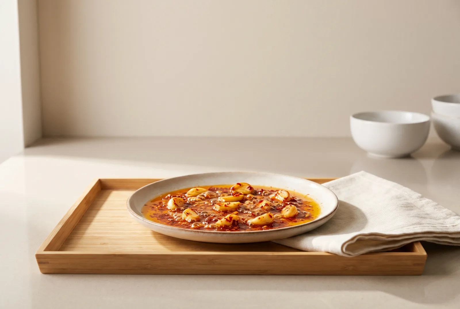 Spicy Olive Oil Sauce | Low-Calorie Turkish-Style Condiment