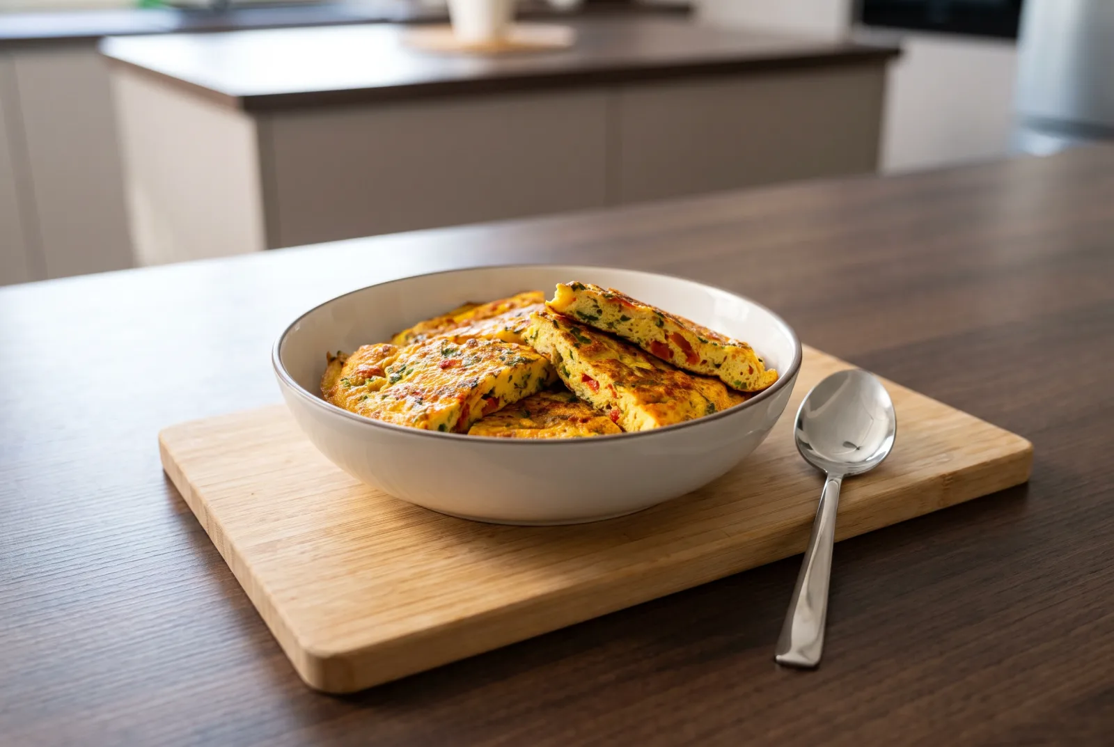 Spicy Omelet Bowl | Canadian-Style Recipe with Maple Syrup