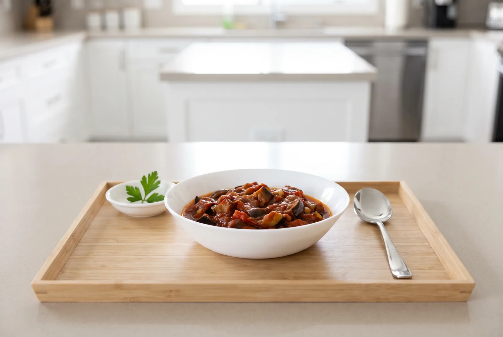 Uzbek-Style Eggplant Salad with Olive Oil and Spices