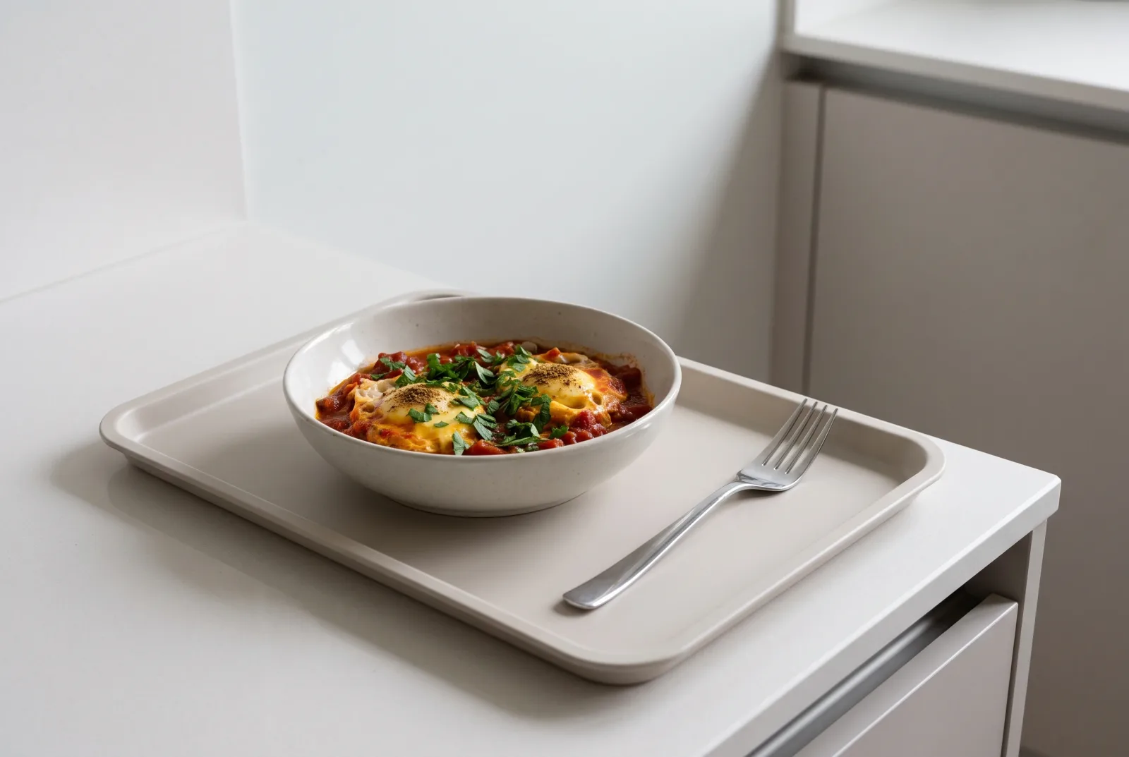 Beid Bi Tomat | Saudi-Style Eggs in Tomato Sauce
