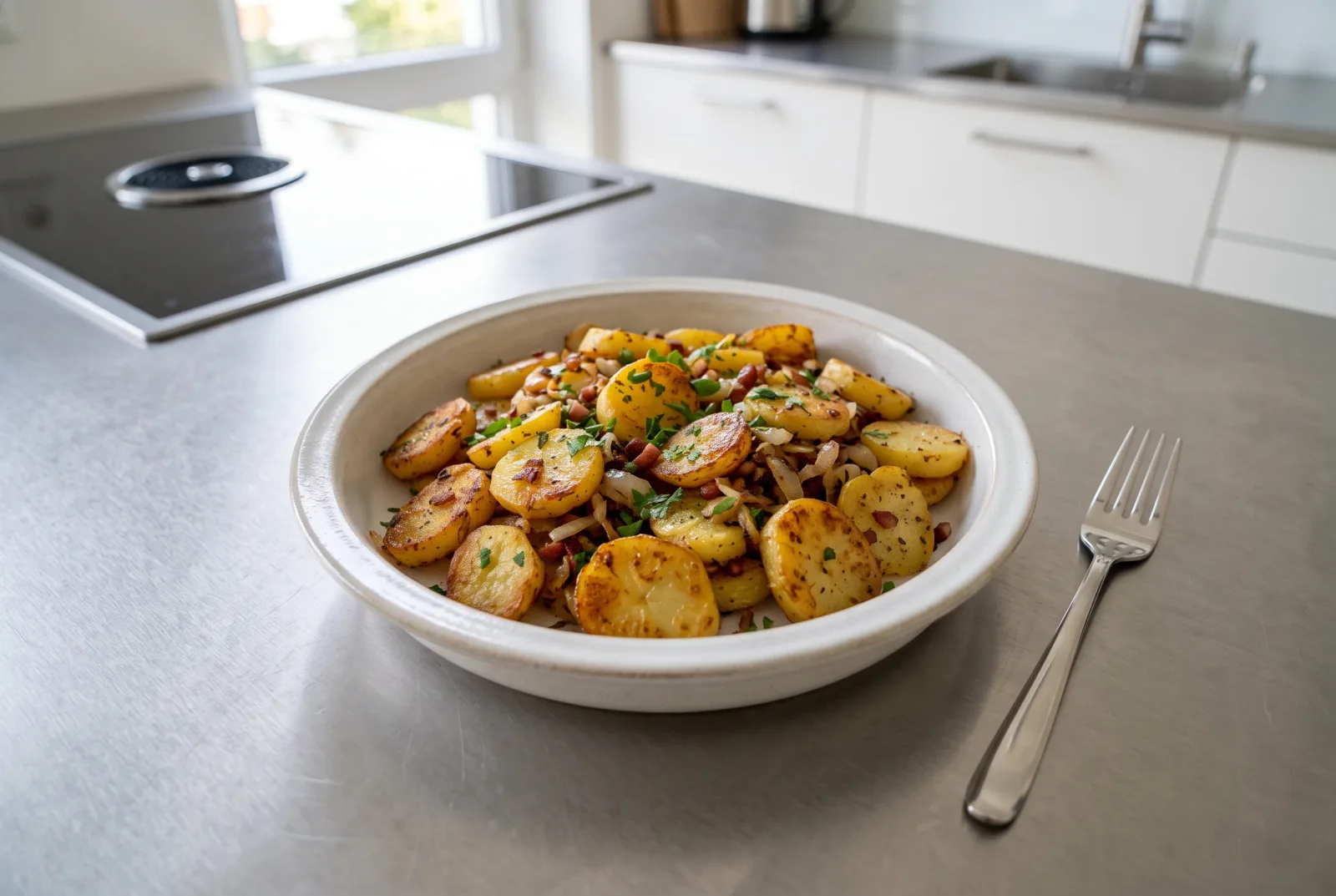 Bratkartoffeln | German-Style Pan-Fried Potatoes