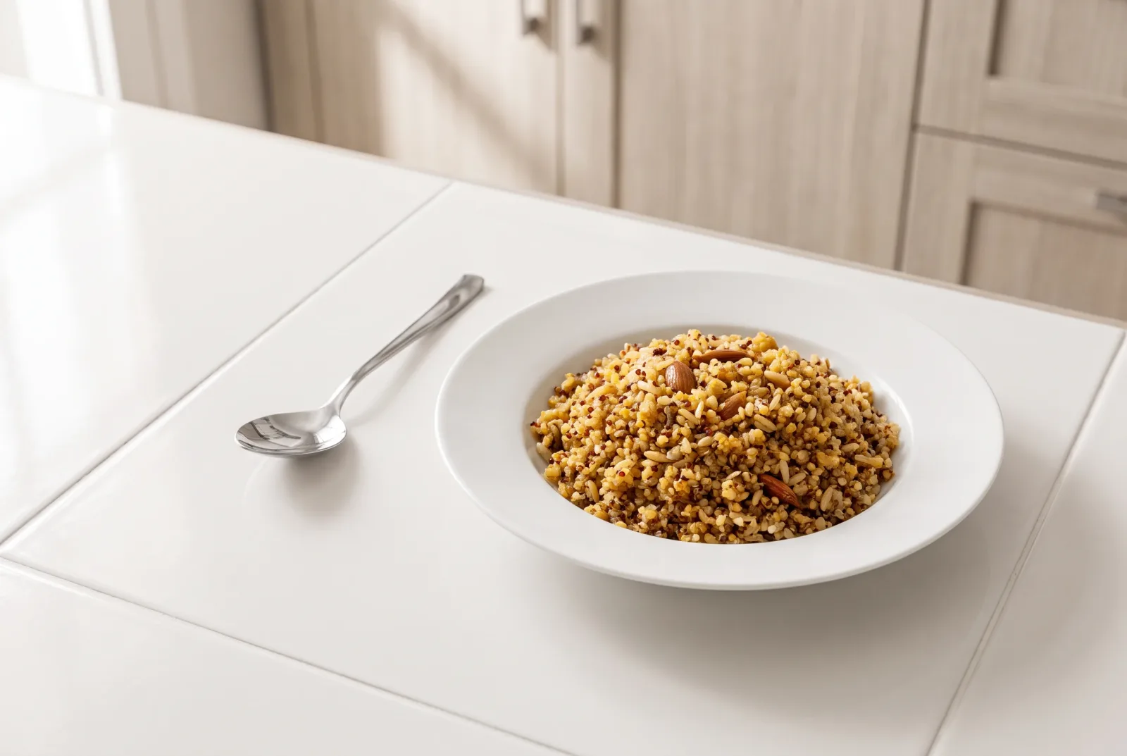 Quinoa Pilaf | Moroccan-Spiced Low-Carb Pilaf
