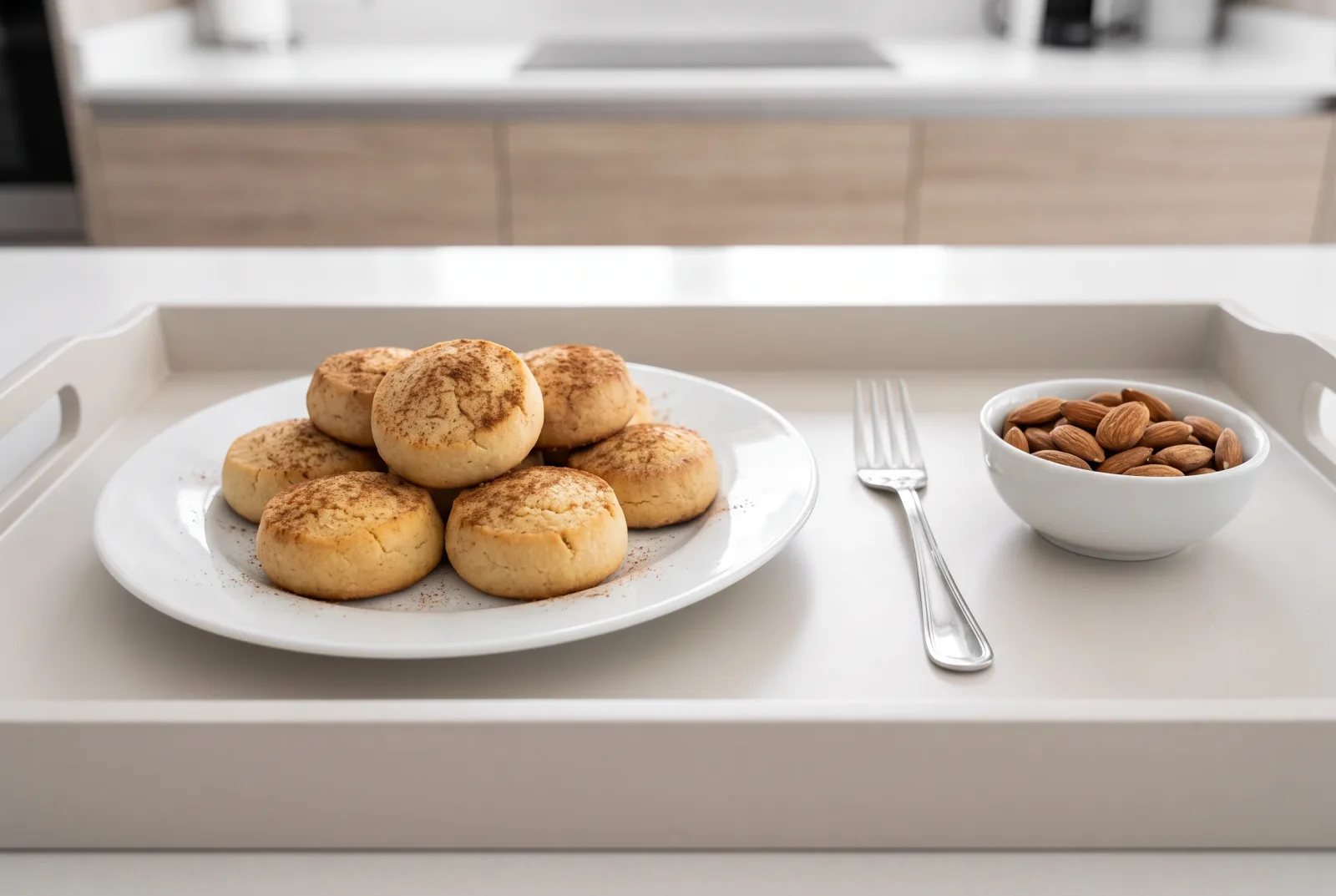 Mantecados | Spanish Cinnamon Flour Cookies