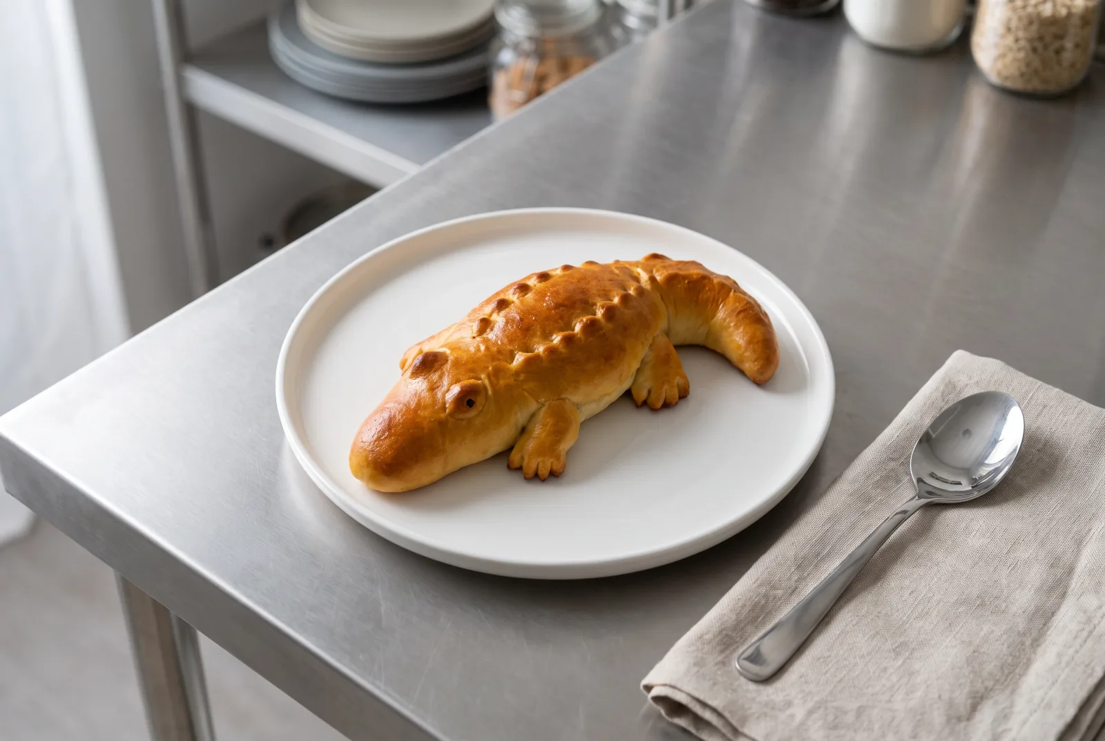 Roti Buaya | Betawi Crocodile-Shaped Wedding Bread