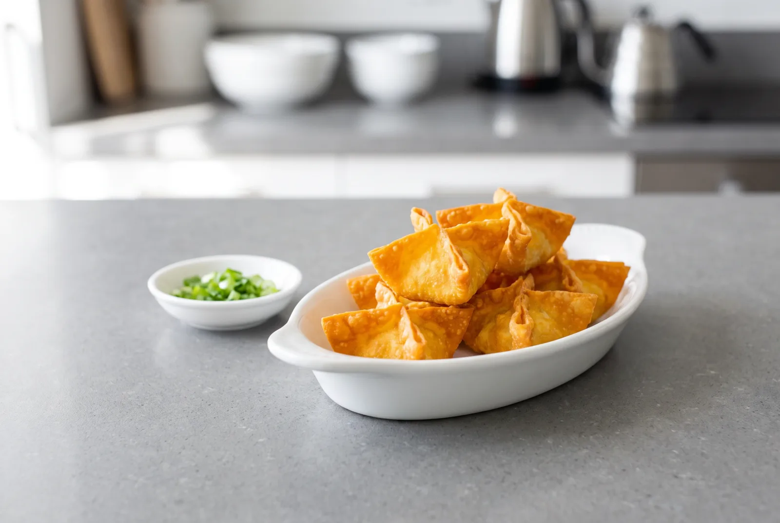 Crab Rangoon — Cream Cheese and Crab Wontons