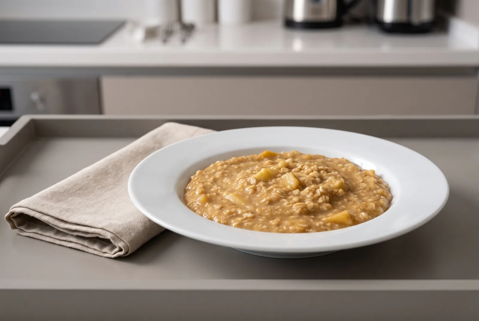 Apple Oat Porridge | Smooth Pressure Cooker Porridge in Minutes