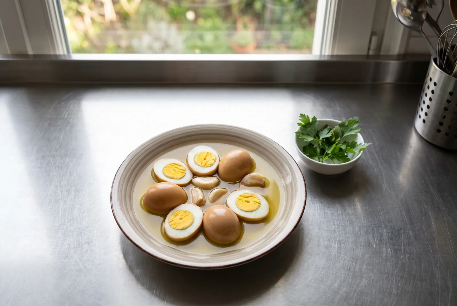 Pickled Eggs | Vinegar-Brined Winter Appetizer