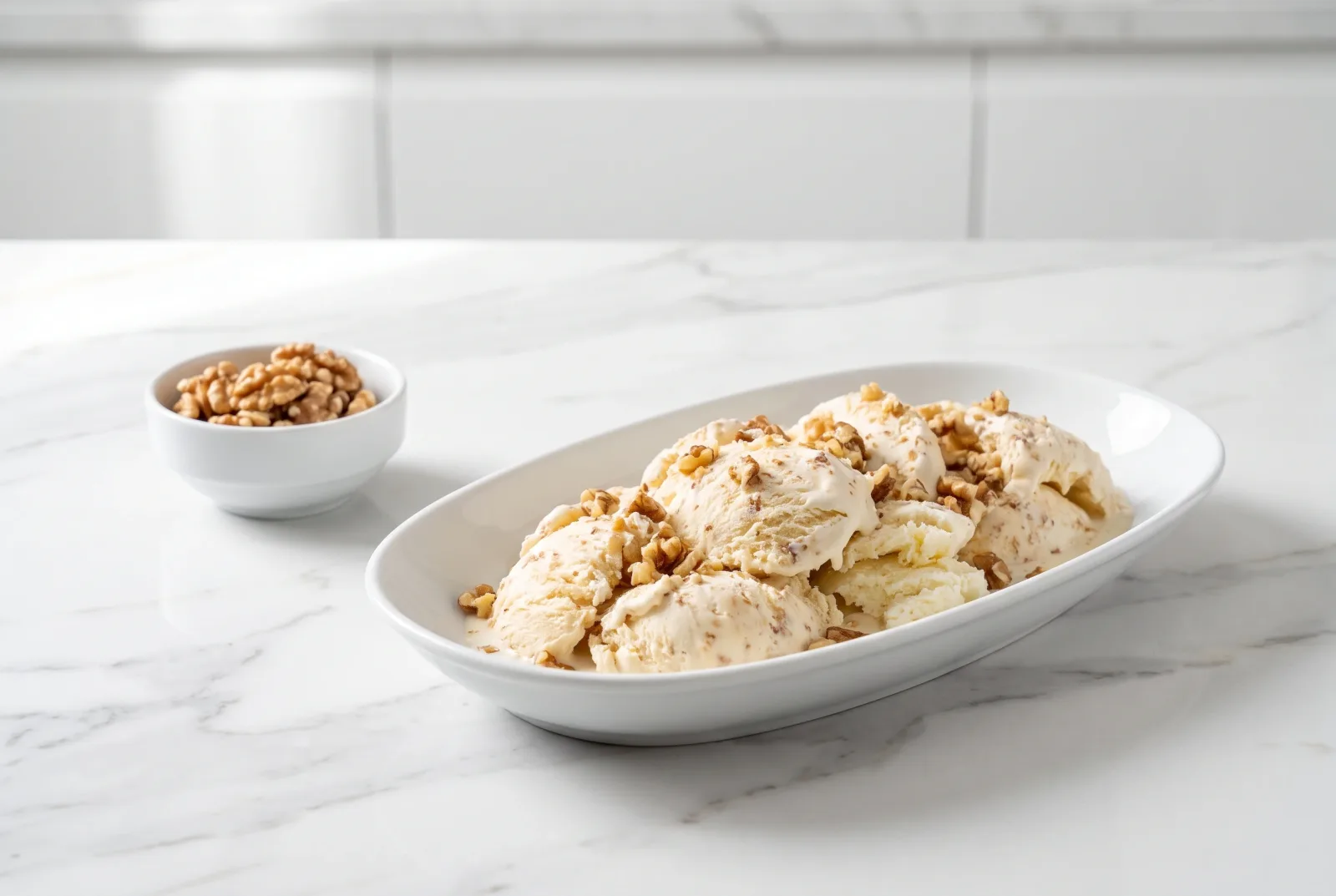 Cevizli Kaymaklı Dondurma | Handmade Turkish Walnut and Kaymak Ice Cream