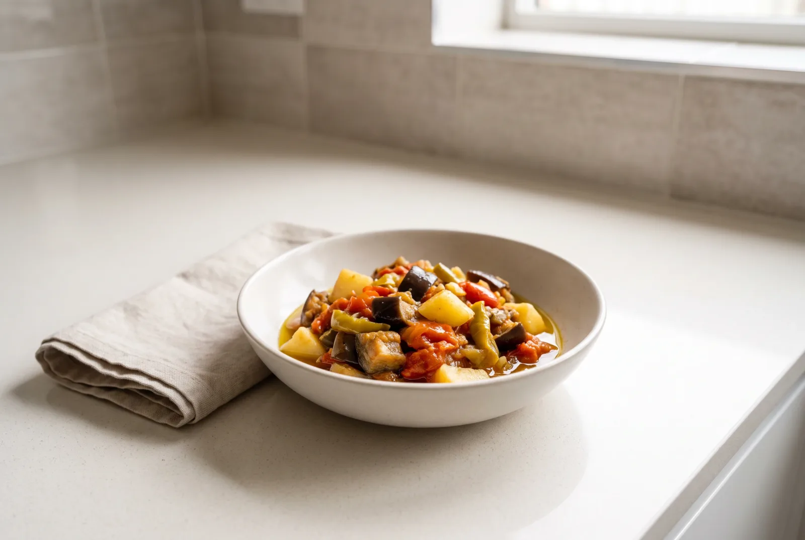 Cianfotta (Italian-Style Mixed Vegetable Stew with Olive Oil)