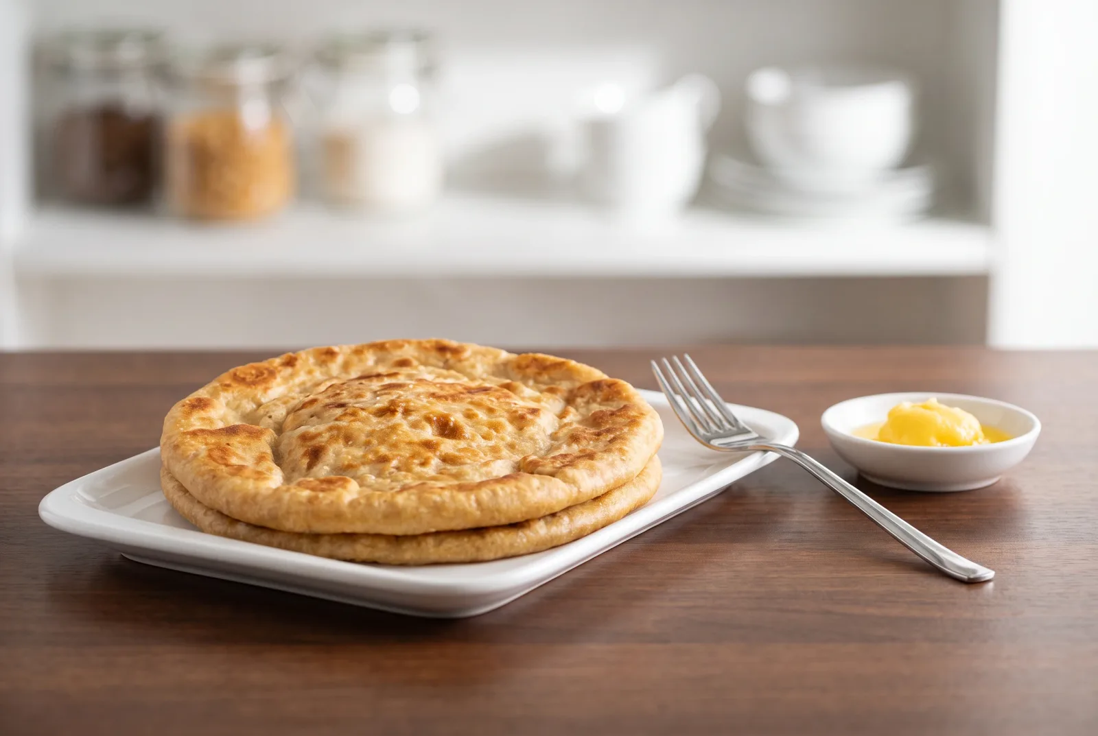 Himbasha | Yeast Bread Spiced with Cloves and Cardamom, Decorated with a Knife Pattern